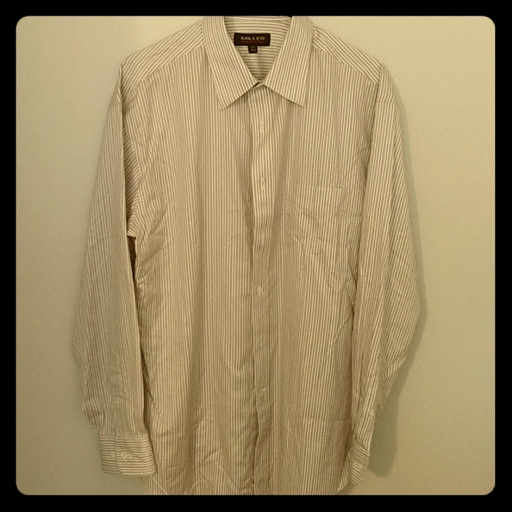 Miller Performance Patterned Dress Shirt
